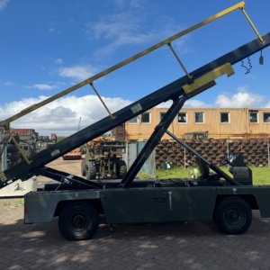 TUG 660 mobiele transport/ koffer band BJ 2000